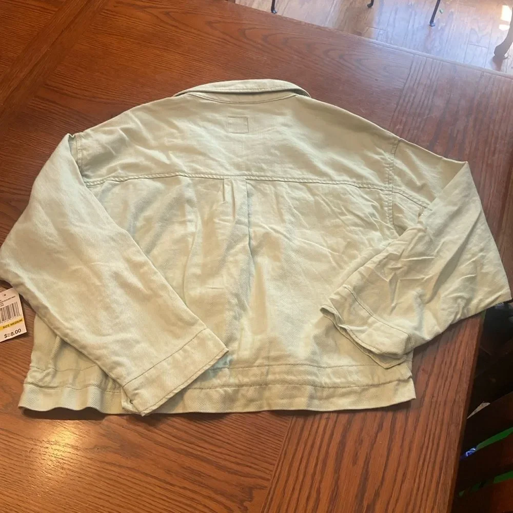 NWT Kensie Jeans Green (fresh mint) jacket size M